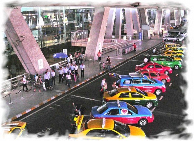 Такси в аэропорту Суварнабхуми